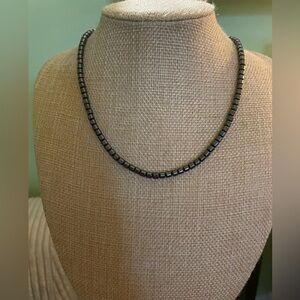 Hematite necklace